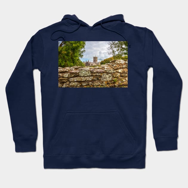 St Davids Cathedral, Wales Hoodie by tommysphotos